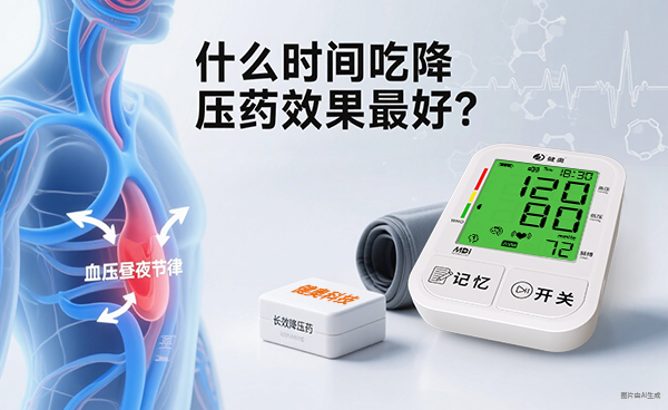 什么時間吃降壓藥效果最好？